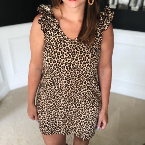 Cheetah print dress - Picture 1 of 1